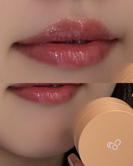 GLOWY TINT BALM/AOU/リップグロスを使ったクチコミ(5枚目)