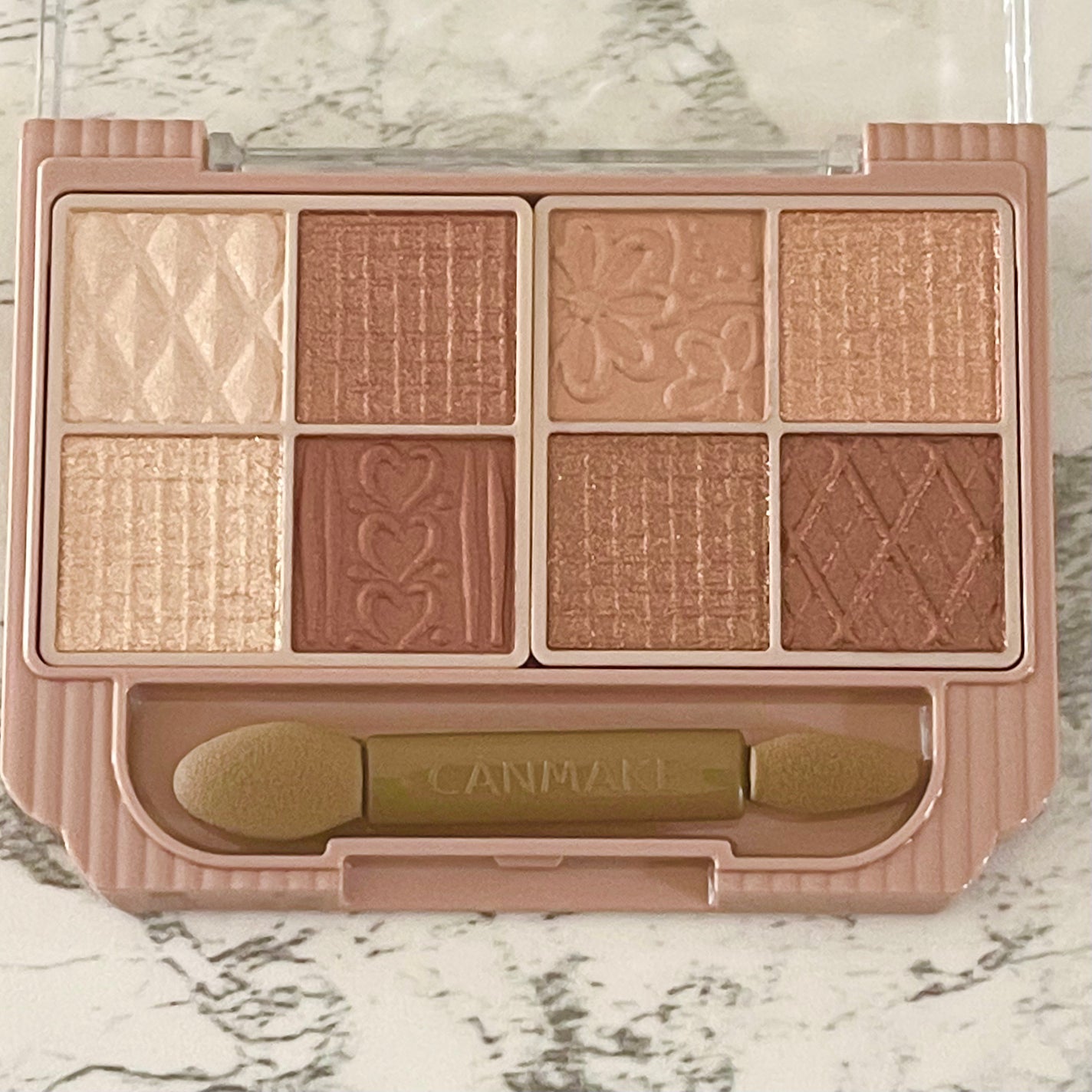 プティパレットアイズ/キャンメイク/パウダーアイシャドウを使ったクチコミ(3枚目)