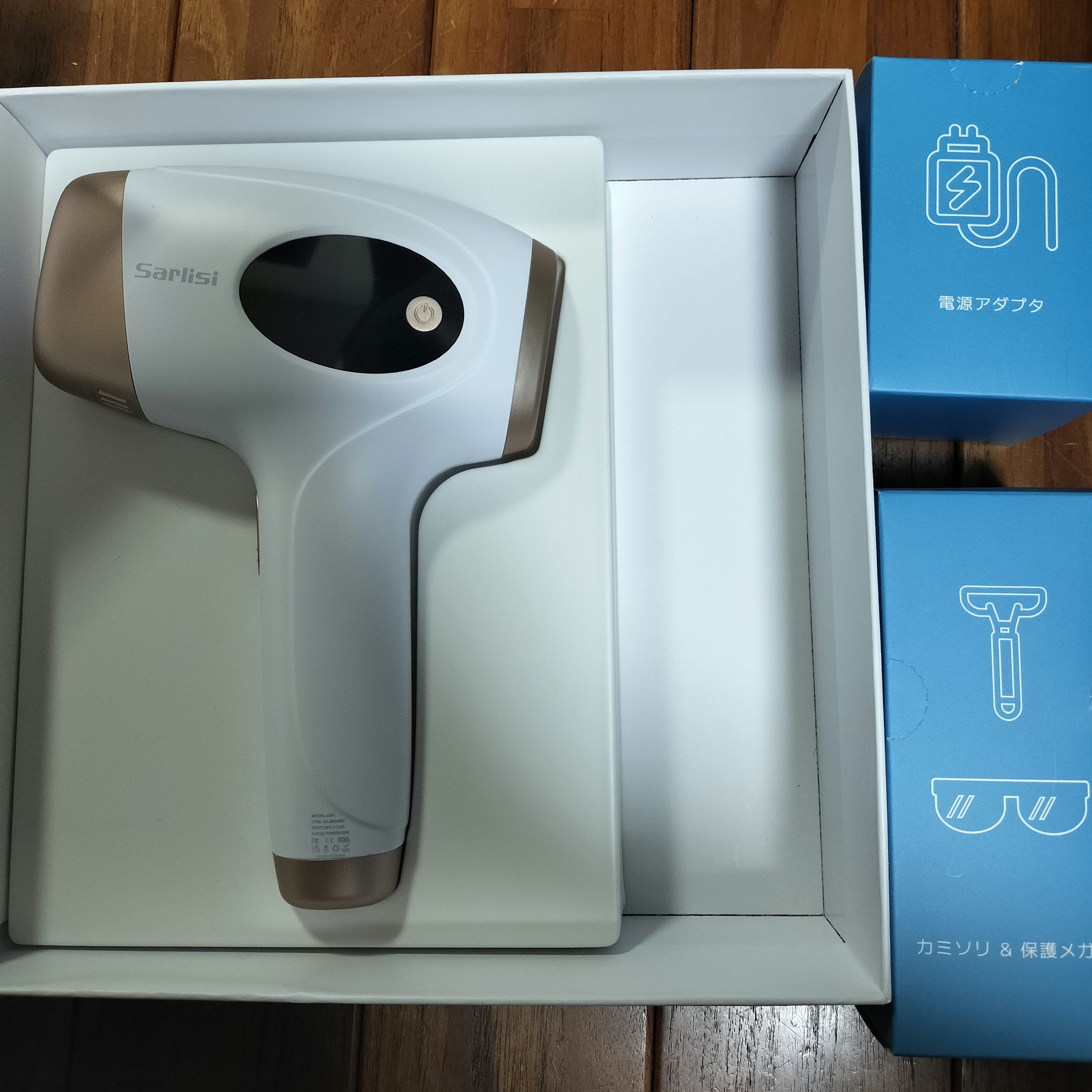 光脱毛器 VIO/Sarlisi/家庭用脱毛器を使ったクチコミ（1枚目）