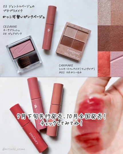 グラスティントシロップ/キャンメイク/リップティントを使ったクチコミ(10枚目)