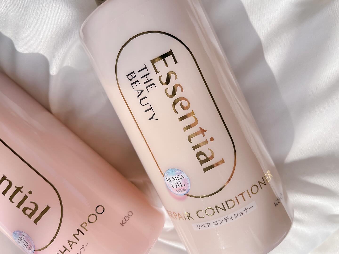 ザビューティ リペアシャンプー・コンディショナー/エッセンシャル/市販シャンプーを使ったクチコミ（3枚目）