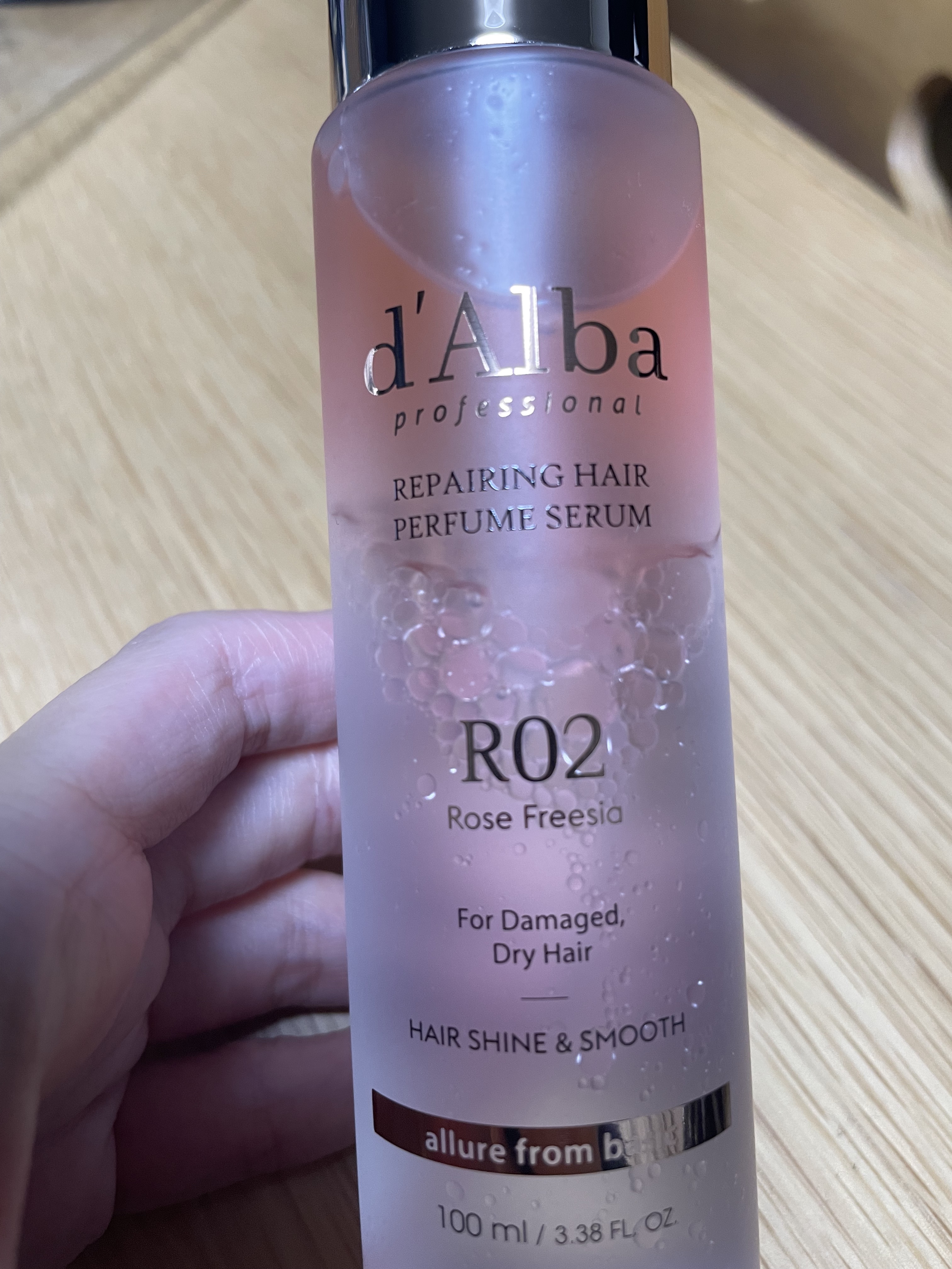 プロフェッショナルリペアリングヘアパヒュームセラム/ダルバ/ヘアミストを使ったクチコミ（1枚目）