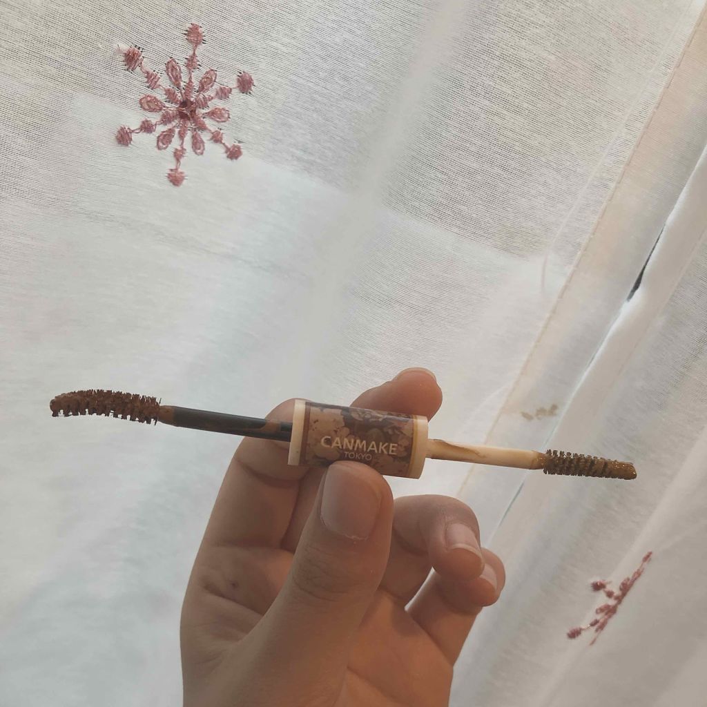 レイヤードルックマスカラ 01 ハニーナッツキャラメリゼ/キャンメイク/マスカラを使ったクチコミ（3枚目）