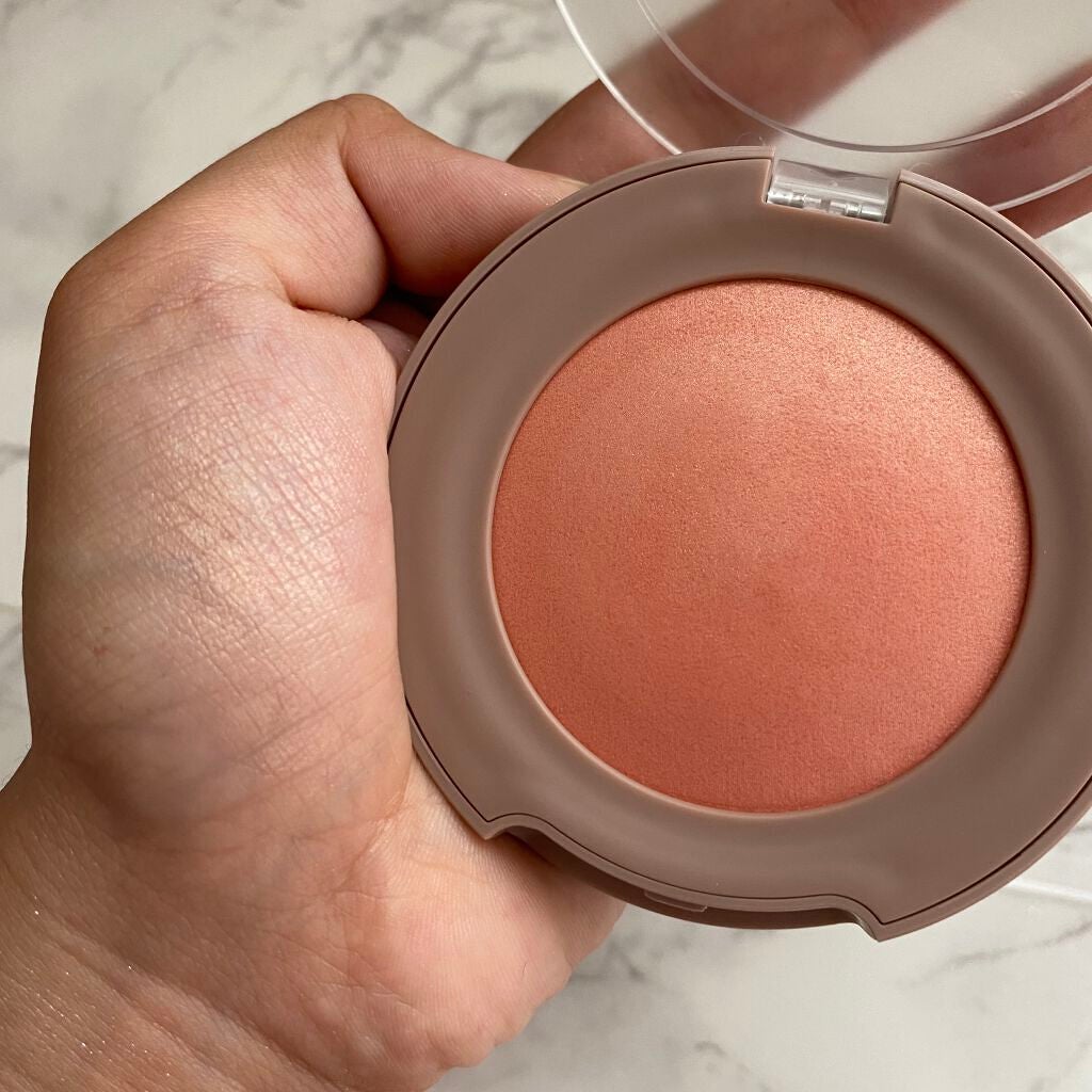 トゥルーディメンショングロウチーク/hince/パウダーチークを使ったクチコミ(2枚目)