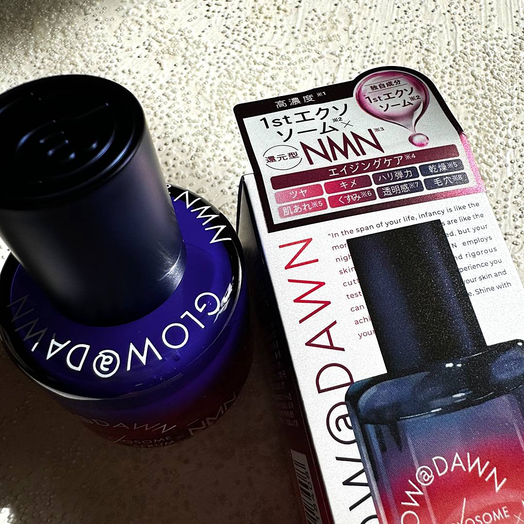 1stエクソソーム NMNセラム/GLOW@DAWN/美容液を使ったクチコミ（2枚目）