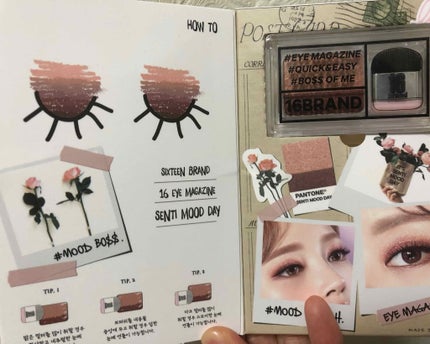 16 EYE MAGAZINE/16BRAND/アイシャドウパレットを使ったクチコミ(2枚目)