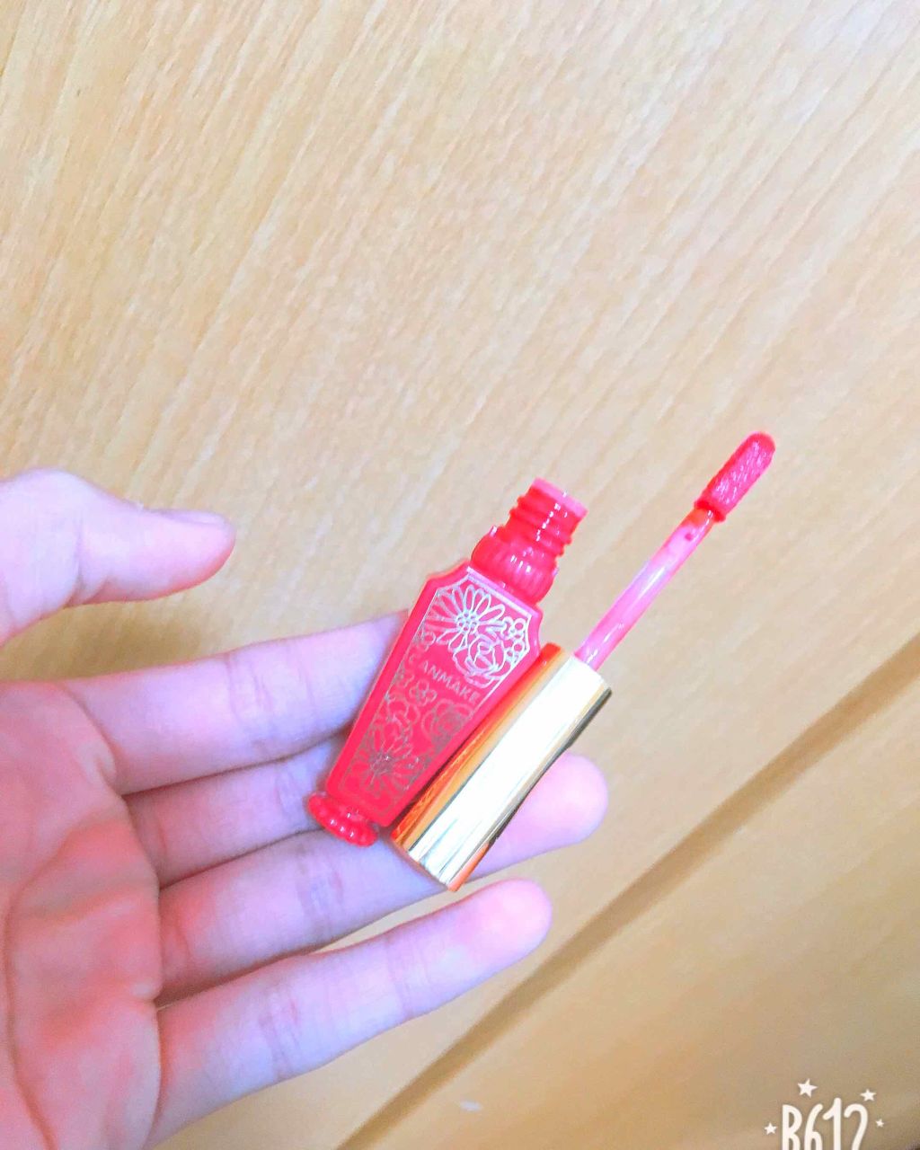 リップティントシロップ/キャンメイク/リップティントを使ったクチコミ（2枚目）