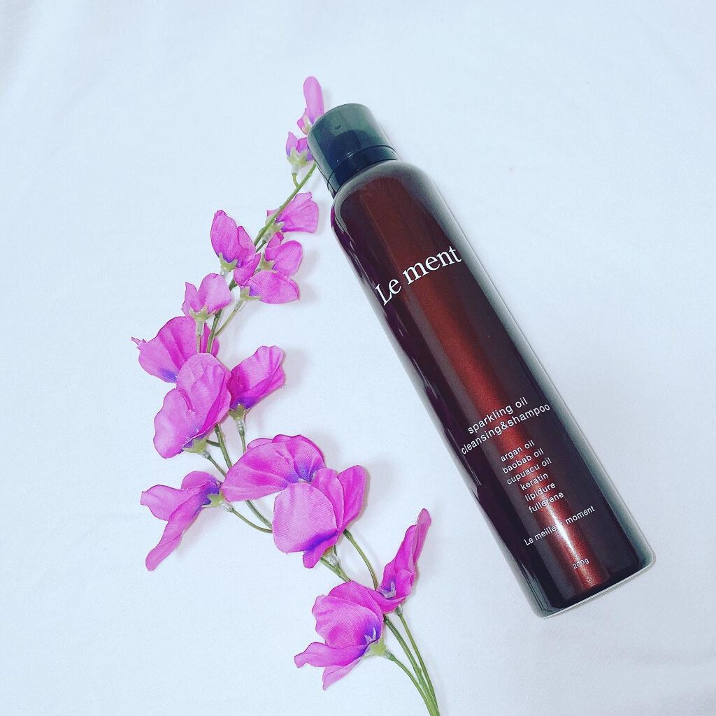ルメント スパークリングオイル クレンジング&シャンプー/Le ment/市販シャンプーを使ったクチコミ（1枚目）