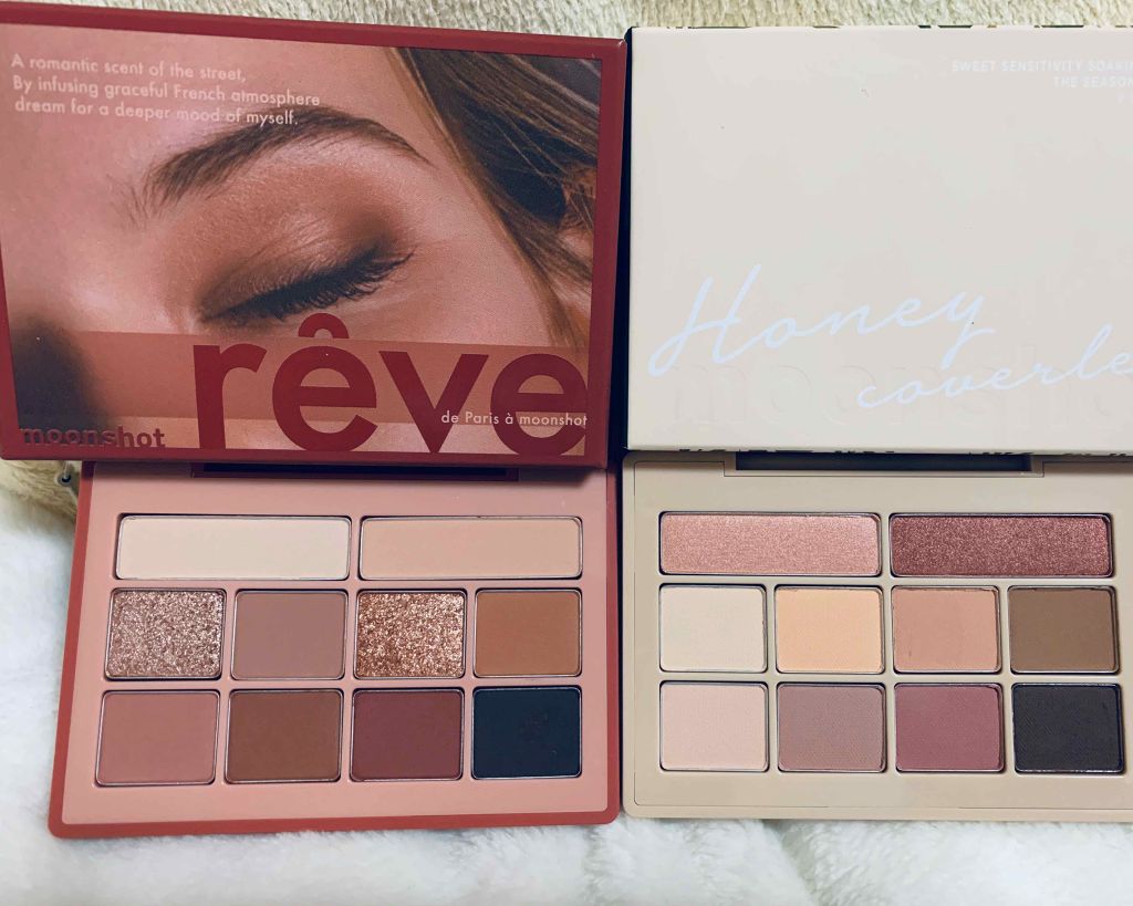 ハニーカバーレットアイシャドウパレット /moonshot/アイシャドウパレットを使ったクチコミ(1枚目)