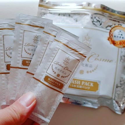 15秒洗顔パック/麗凍化粧品/その他洗顔料を使ったクチコミ(1枚目)