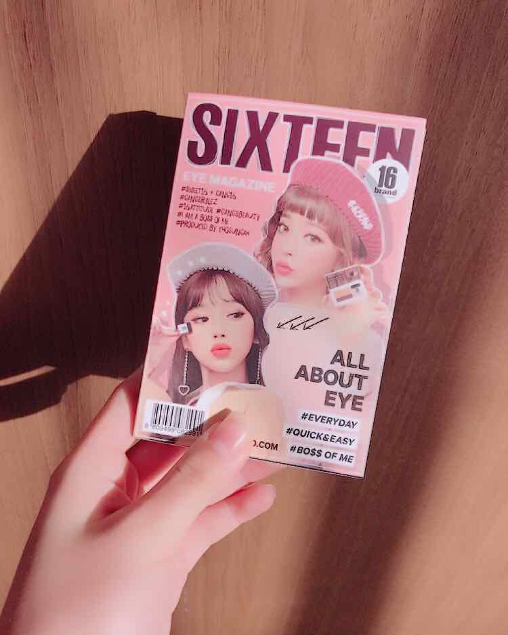 16 EYE MAGAZINE/16BRAND/アイシャドウパレットを使ったクチコミ(1枚目)