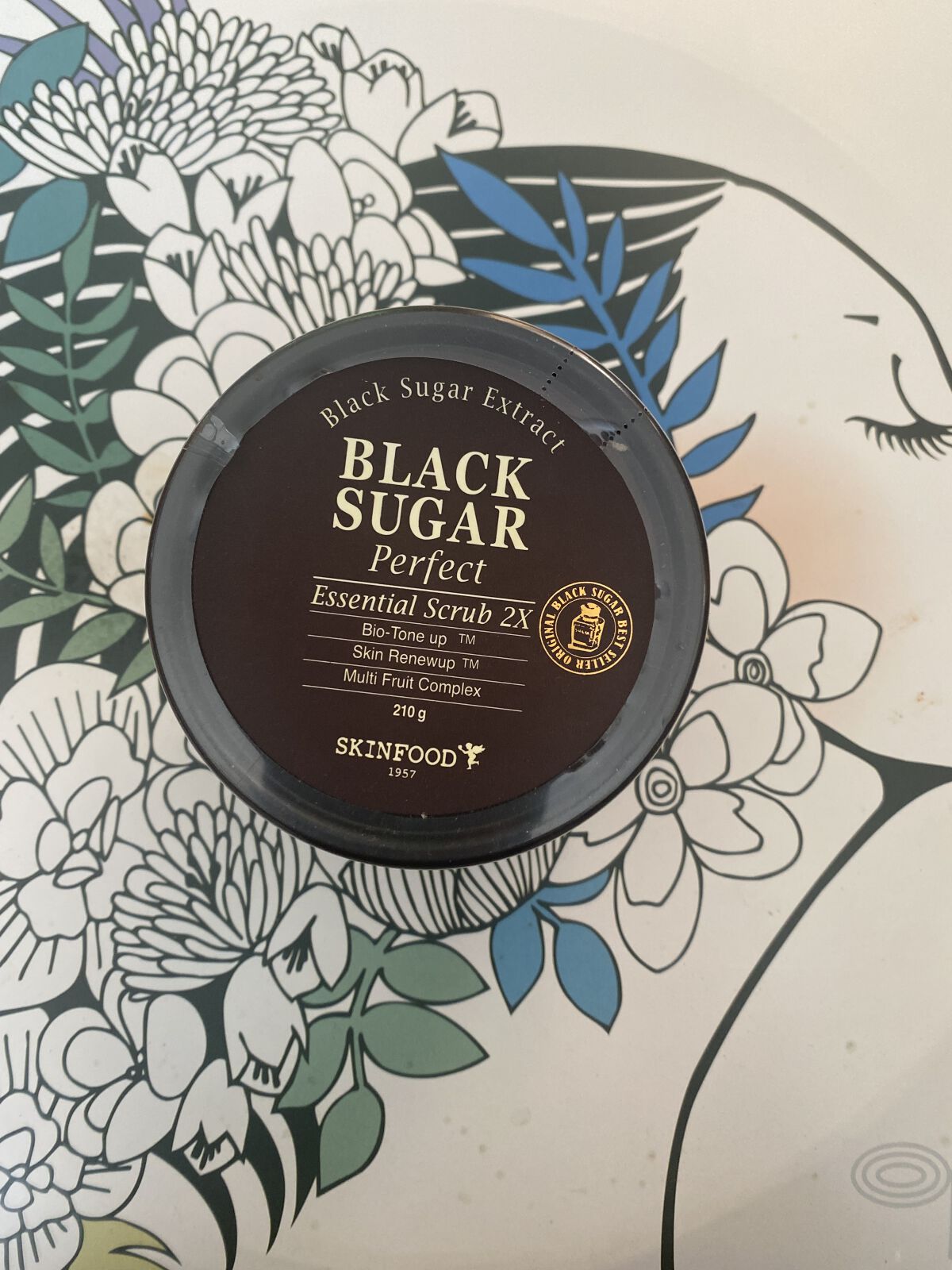 ブラックシュガー パーフェクト エッセンシャル スクラブ2X/SKINFOOD/洗い流すパック・マスクを使ったクチコミ（1枚目）