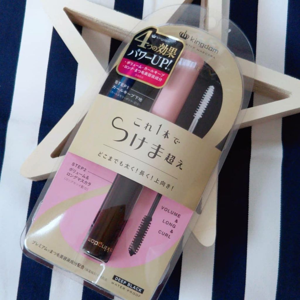 ツーステップマスカラWP/キングダム/マスカラを使ったクチコミ（1枚目）