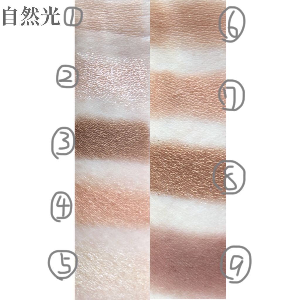 UR GLAM　BLOOMING EYE COLOR PALETTE/U R GLAM/アイシャドウパレットを使ったクチコミ（3枚目）