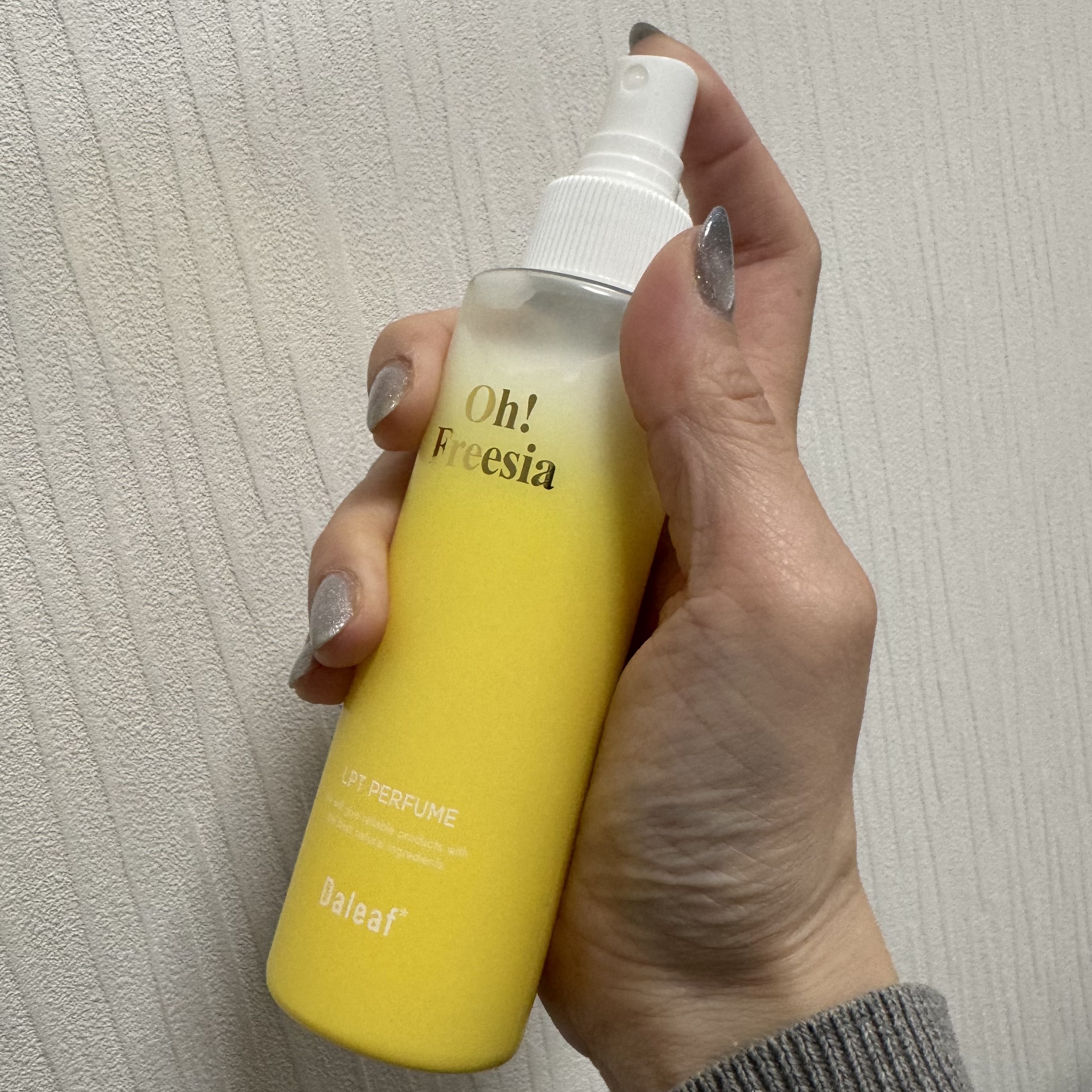 パフュームヘアパックインミスト Pink Breeze/Daleaf/アウトバストリートメントを使ったクチコミ（2枚目）