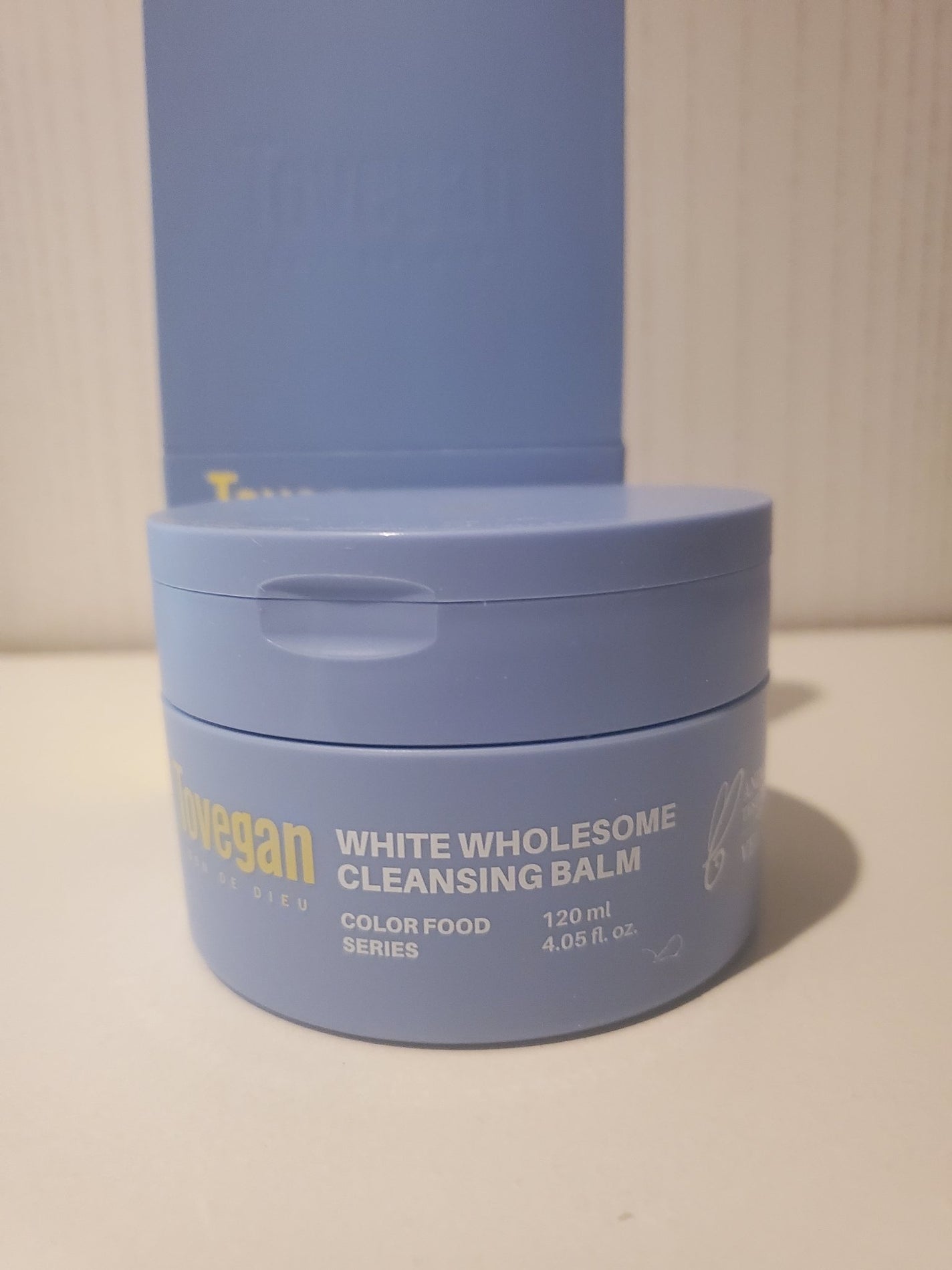 カラーフードシリーズホワイトホールサムクレンジングバーム/Tovegan/クレンジングバームを使ったクチコミ(2枚目)