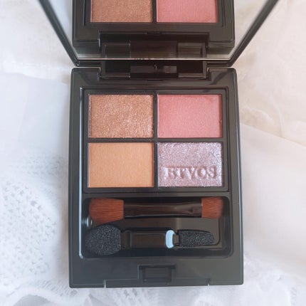 ミネラルクラッシィシャドー/エトヴォス/アイシャドウパレットを使ったクチコミ(3枚目)