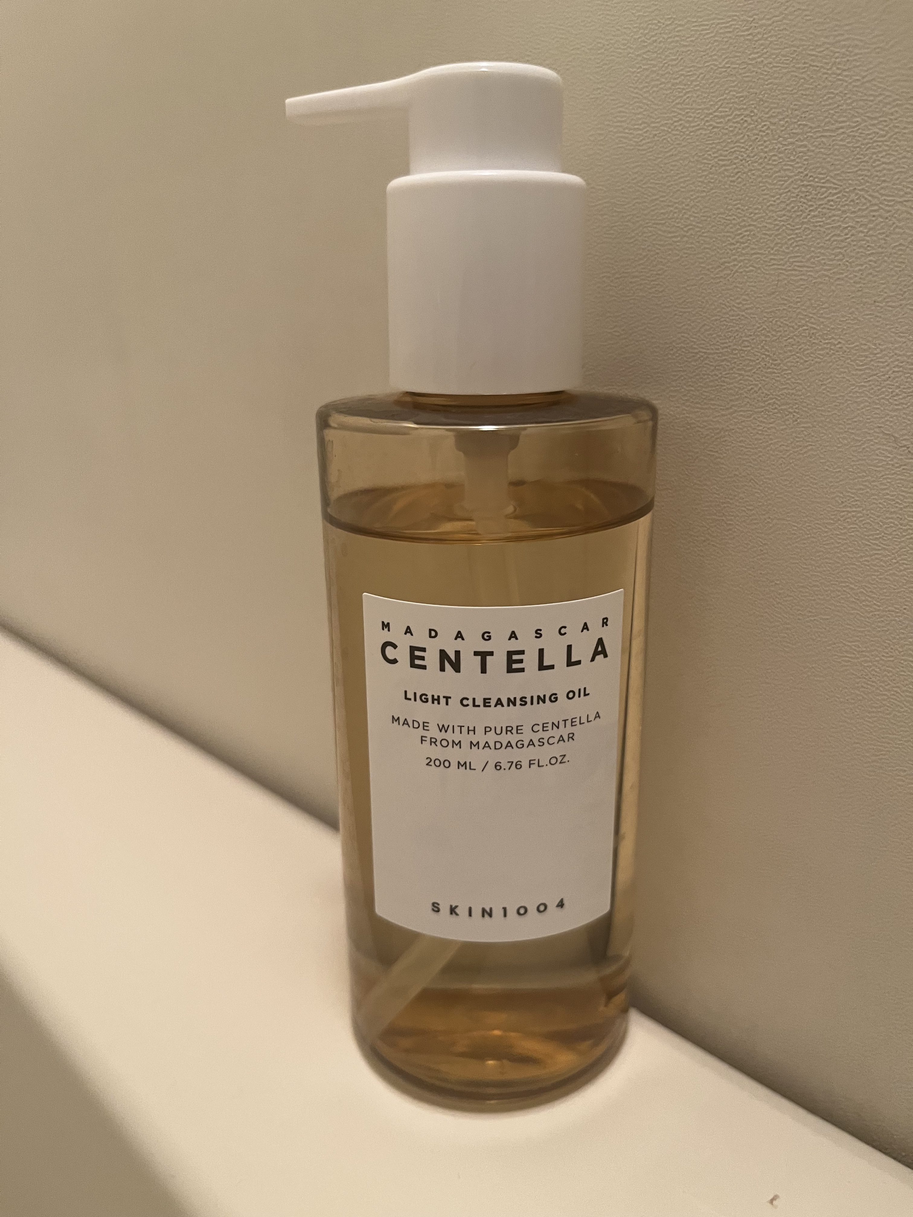 センテラ ライトクレンジングオイル/SKIN1004/オイルクレンジングを使ったクチコミ（1枚目）