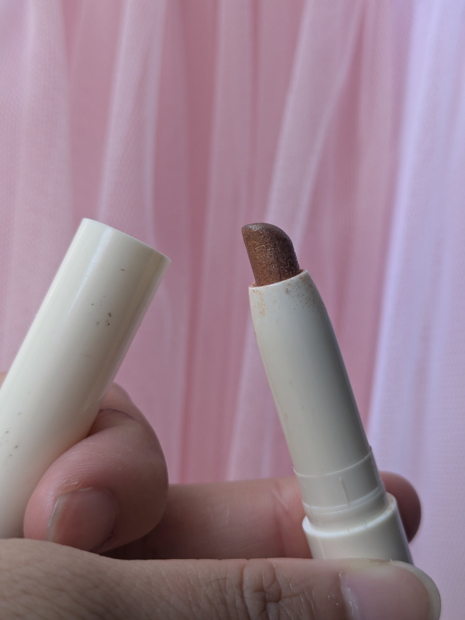 DAISO ミーア マルチライナーのクチコミ「
DAISO
ミーア マルチライナー テラコッタ

これは可愛い本当に可愛い、1本でアイライナ.....」（3枚目）