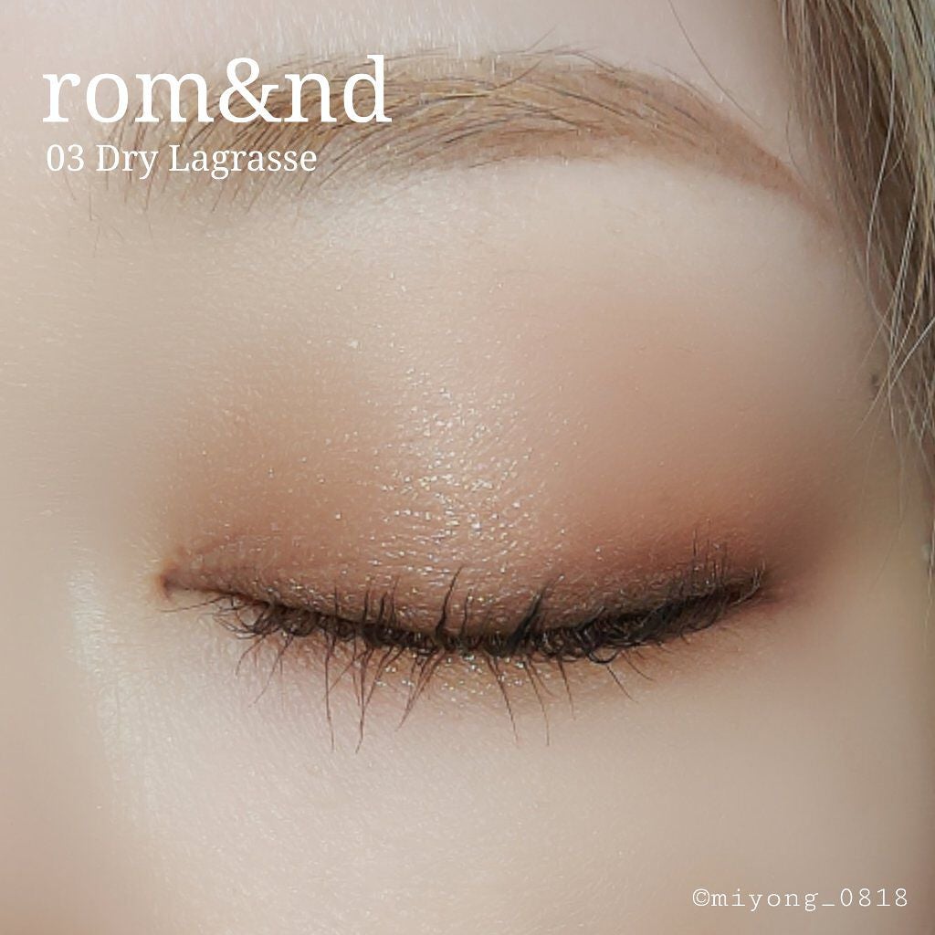 ベターザンアイズ/rom&nd/アイシャドウパレットを使ったクチコミ(6枚目)