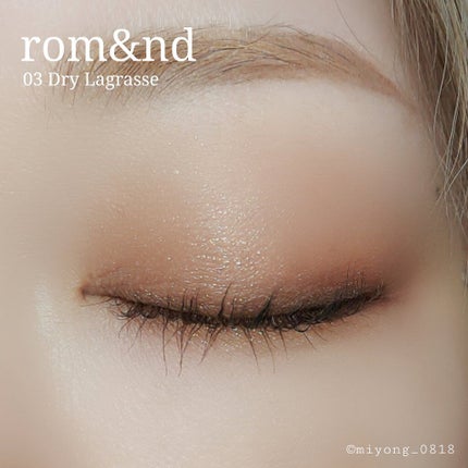 ベターザンアイズ/rom&nd/アイシャドウパレットを使ったクチコミ(6枚目)