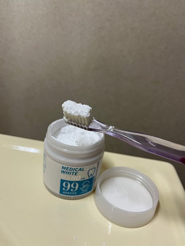 メディカルホワイトナノ99/日本メディカル研究所/歯磨き粉を使ったクチコミ（6枚目）