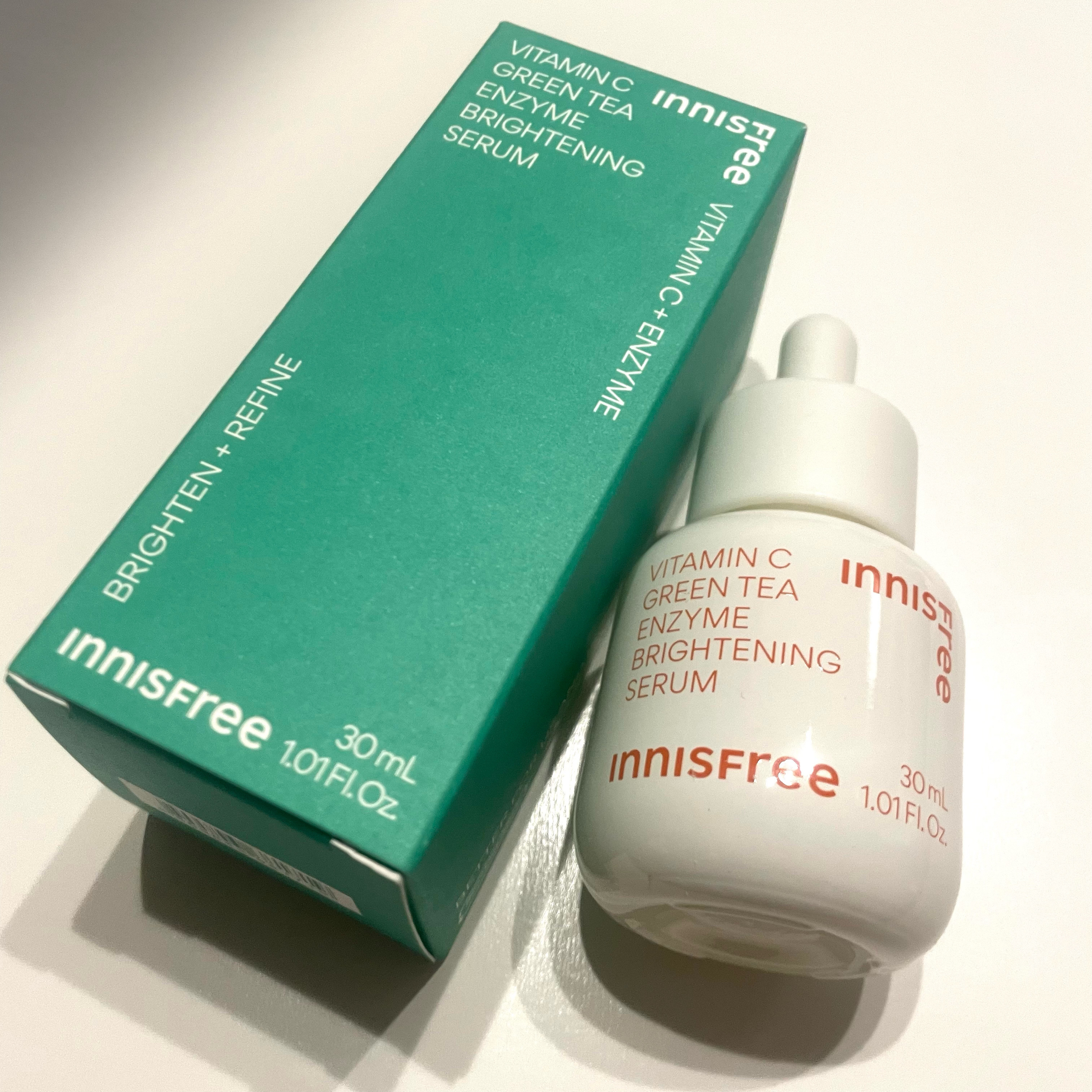 ビタC　グリーンティーエンザイム　ブライト　セラム/innisfree/美容液を使ったクチコミ（1枚目）