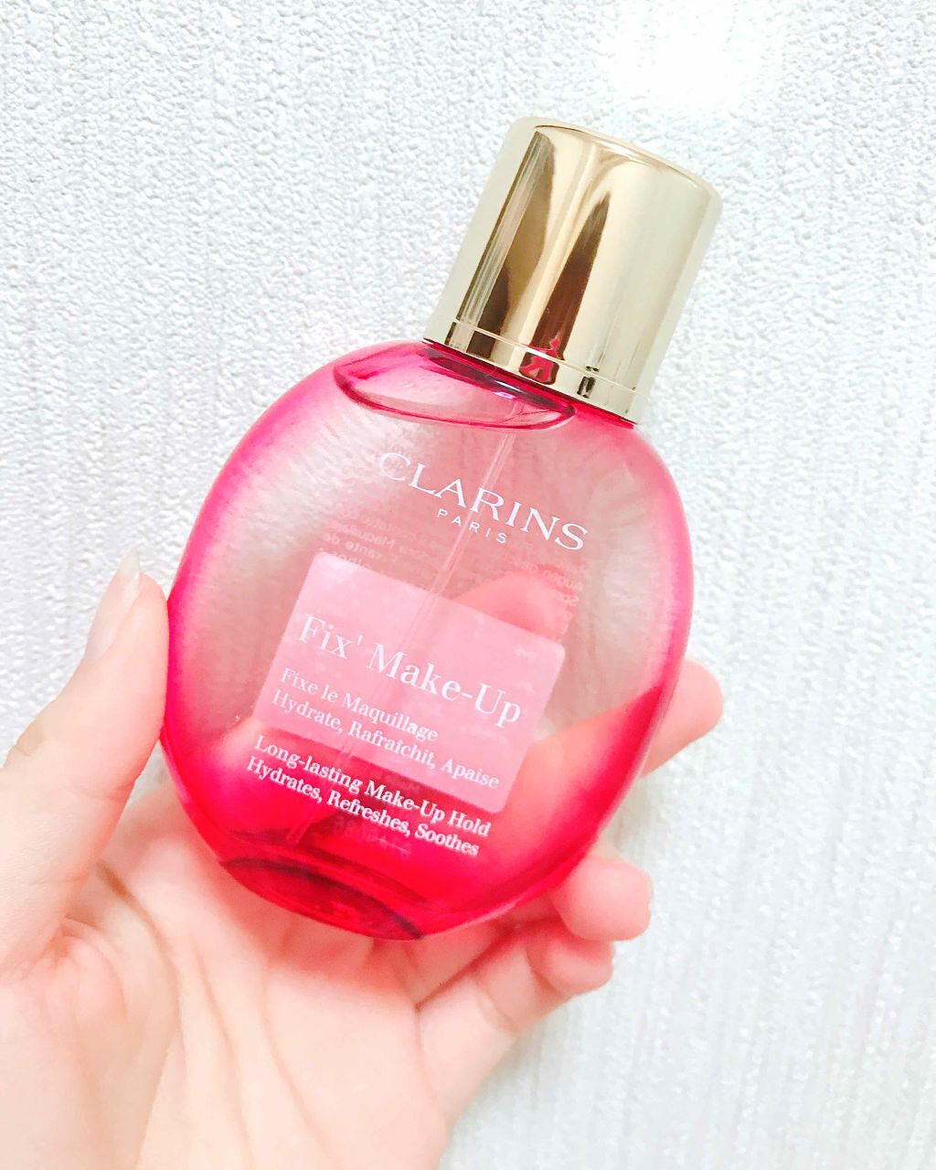 フィックス メイクアップ/CLARINS/ミスト状化粧水を使ったクチコミ(1枚目)