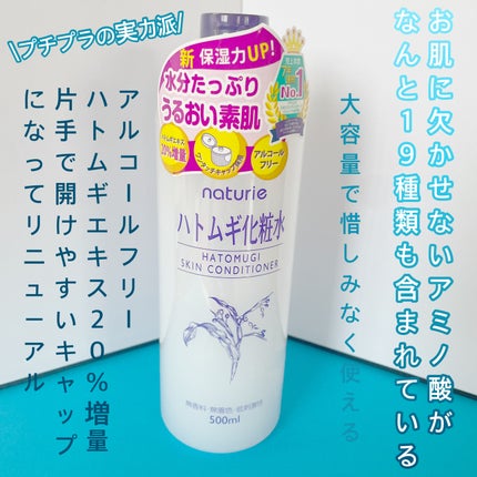 ハトムギ化粧水(ナチュリエ スキンコンディショナー R )/ナチュリエ/化粧水を使ったクチコミ(1枚目)