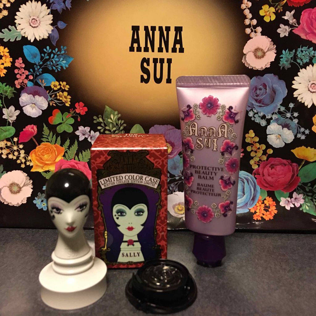 ANNA SUI ミニルージュのクチコミ「アナスイでの購入品✨
どちらもいいにおいがします(≧∞≦)

プロテクティプビューティバーム
.....」（1枚目）
