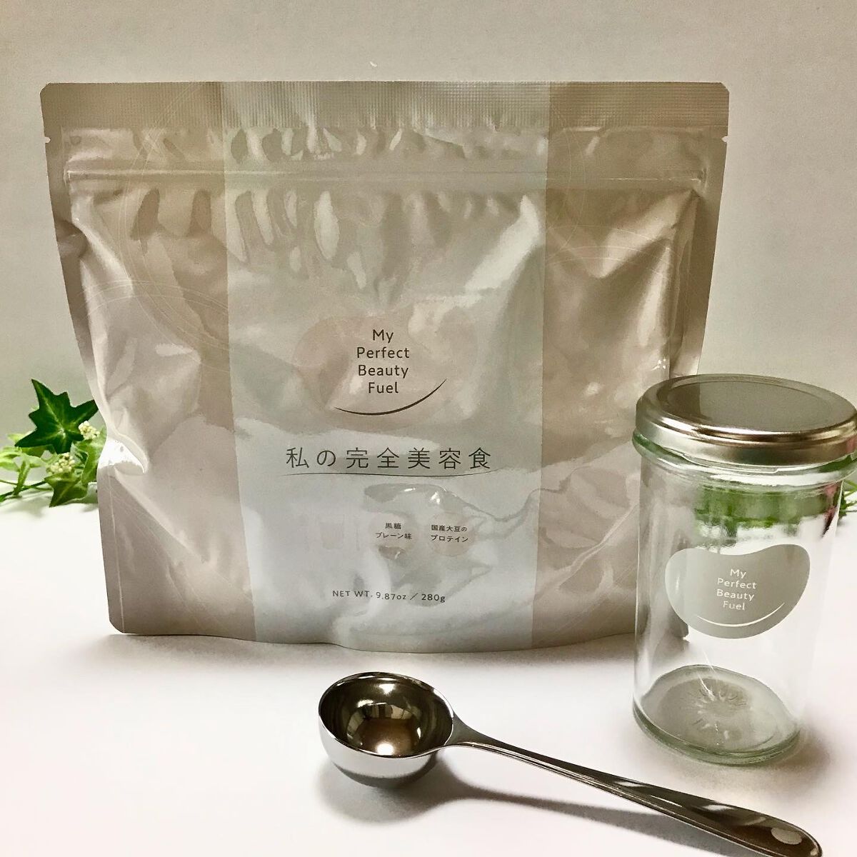 ケンコービ私の完全美容食黒糖プレーン味ソイプロテイン☆女性の