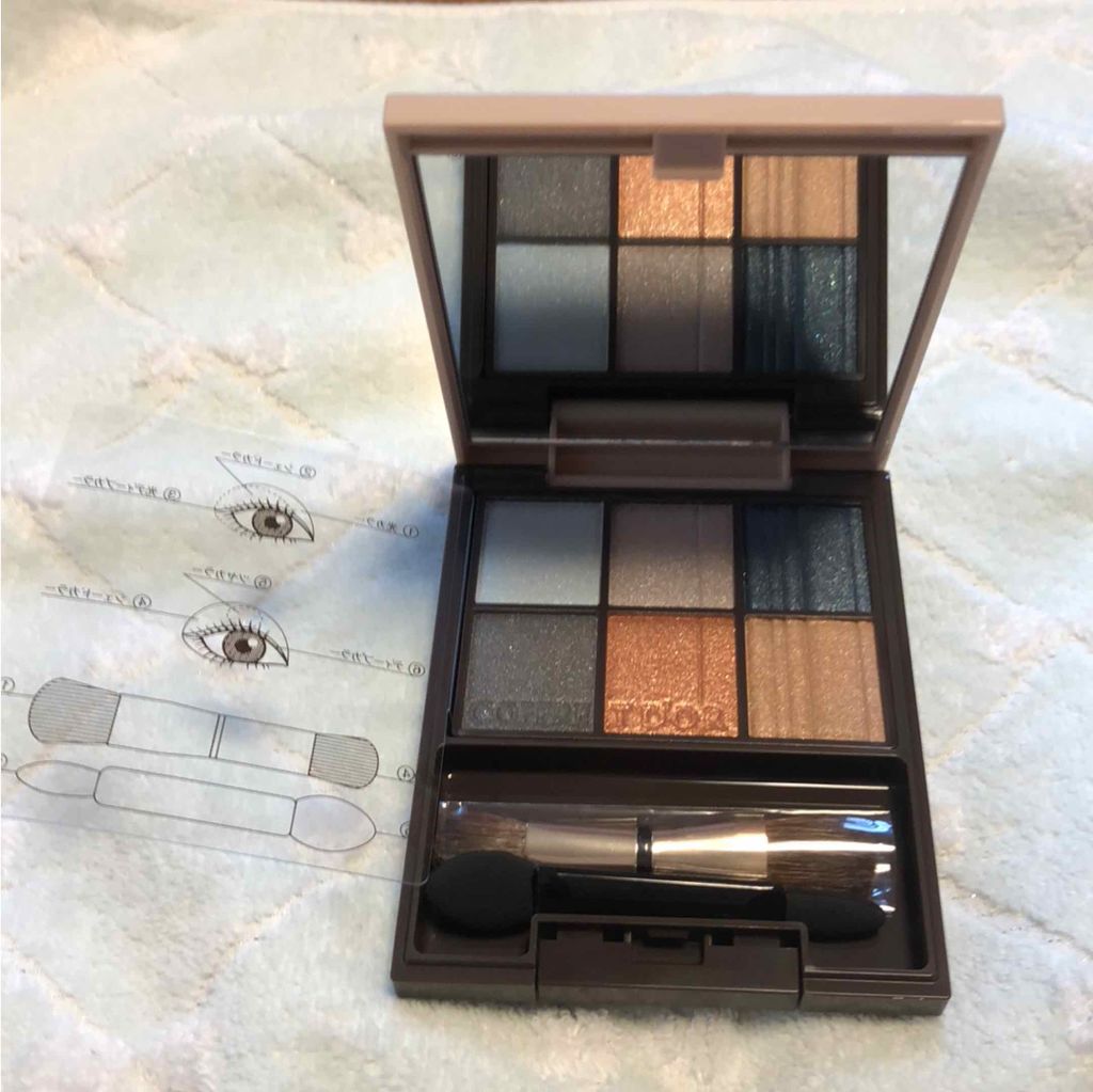 ミステリアスフォースアイズ/コフレドール/アイシャドウパレットを使ったクチコミ(1枚目)