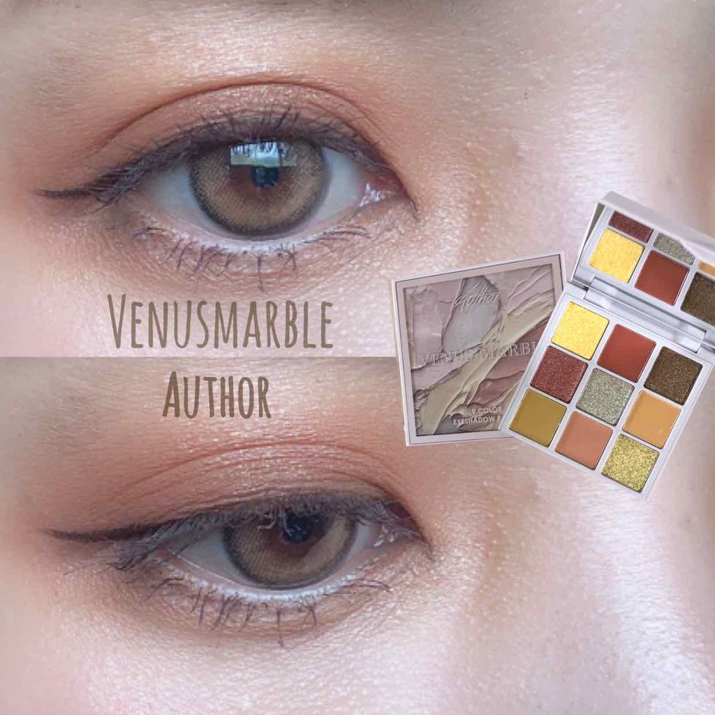 VenusMarble 9色アイシャドウパレット/Venus Marble/アイシャドウパレットを使ったクチコミ(1枚目)