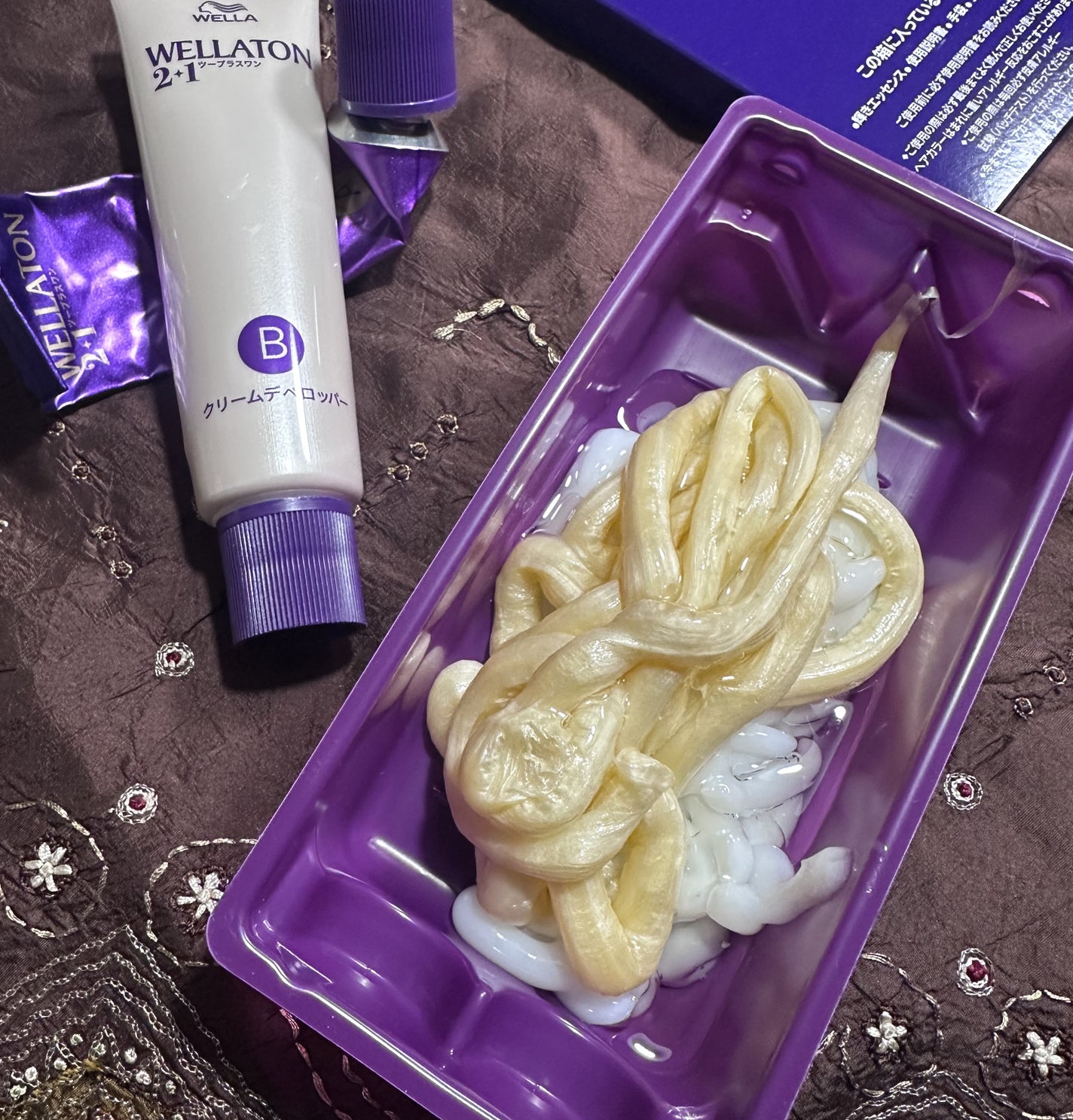 ウエラトーン ツープラスワン クリームタイプ/ウエラ/ヘアカラーを使ったクチコミ(3枚目)