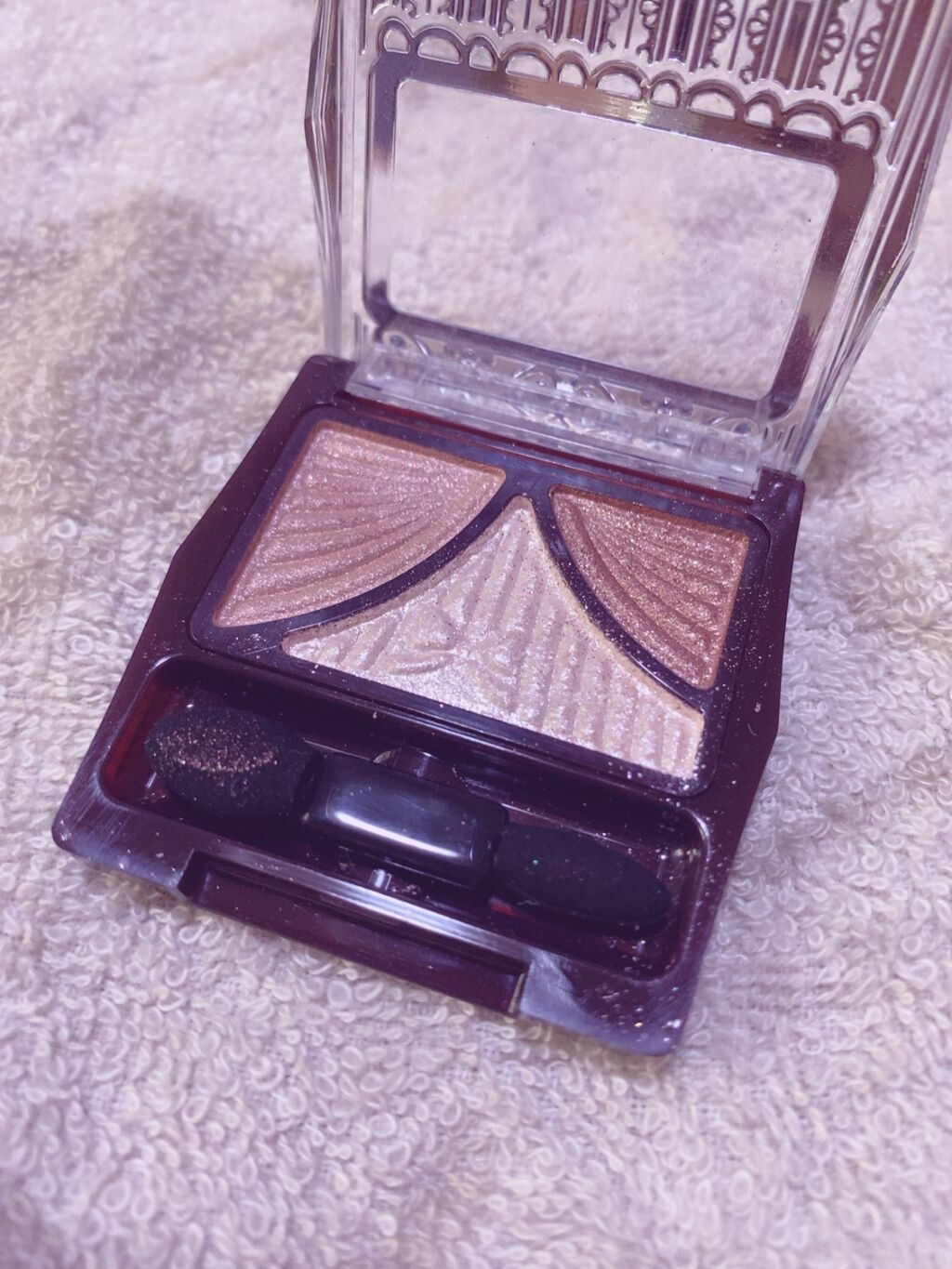 ジューシーピュアアイズ/キャンメイク/アイシャドウパレットを使ったクチコミ(2枚目)