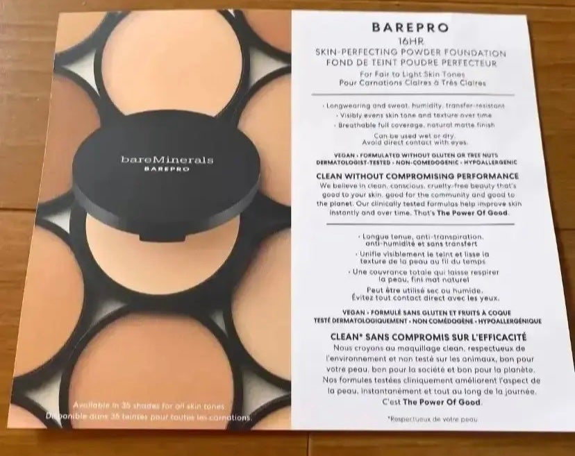 ベアプロ 16HR パウダー ファンデーション/bareMinerals/パウダーファンデーションを使ったクチコミ(2枚目)