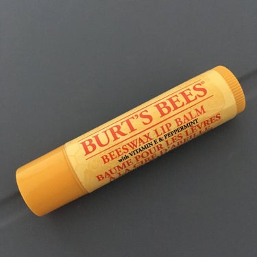 ビーズワックスリップバーム/BURT'S BEES/リップケア・リップクリームを使ったクチコミ（1枚目）