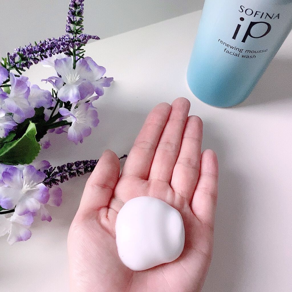 ソフィーナ iP リニュー ムース ウォッシュ/SOFINA iP/泡洗顔を使ったクチコミ（2枚目）
