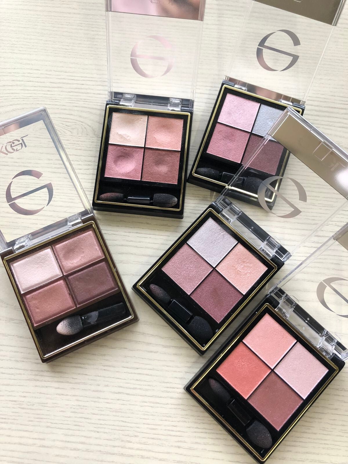 スキニーリッチシャドウ/excel/アイシャドウパレットを使ったクチコミ(3枚目)