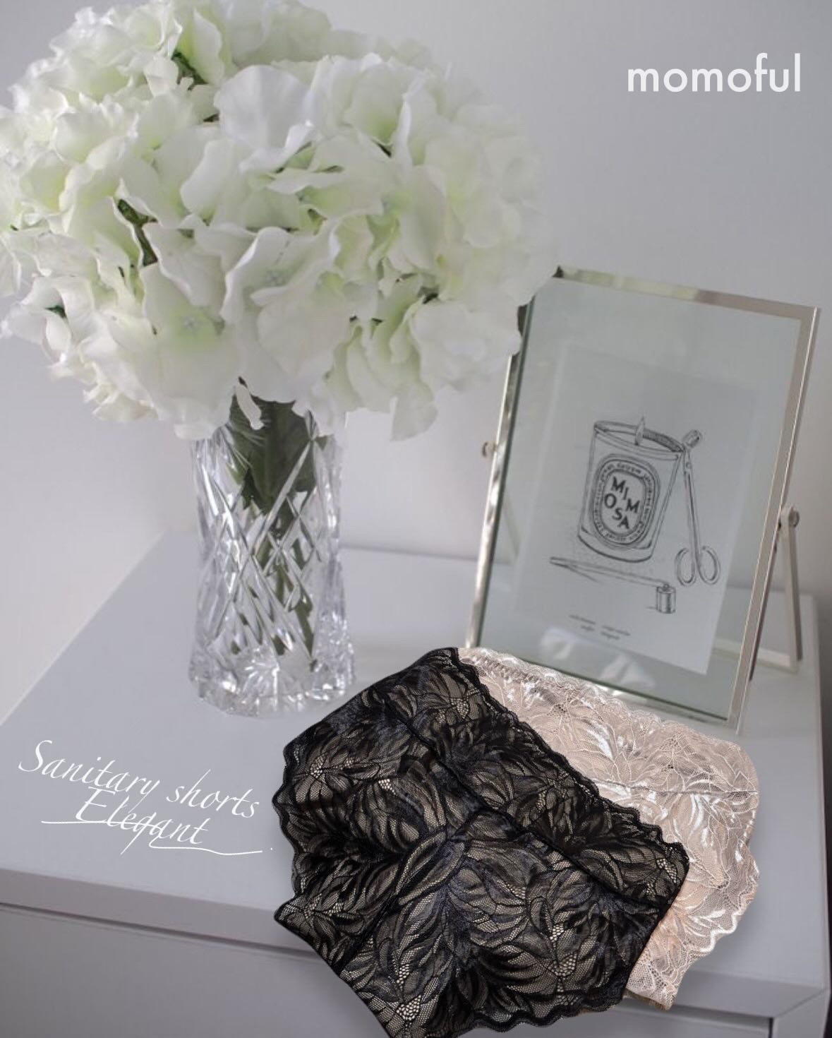サリタニーショーツelegant/momoful/その他生理用品を使ったクチコミ（1枚目）
