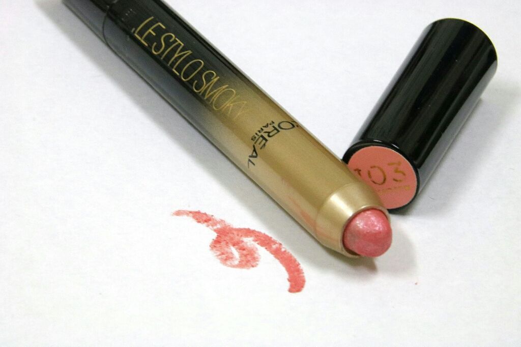 カラーリッシュルスティロスモーキー/ロレアル パリ/スティックアイシャドウを使ったクチコミ(1枚目)