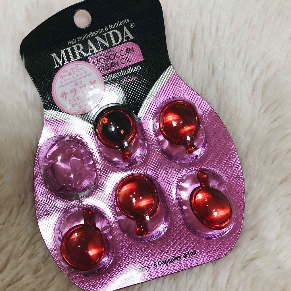 ヘアビタミン デイリーケアヘアオイル/MIRANDA/ヘアオイルを使ったクチコミ（1枚目）