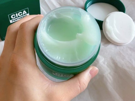 シカパンテノールスリーピングマスク/SNP/フェイスクリームを使ったクチコミ(3枚目)