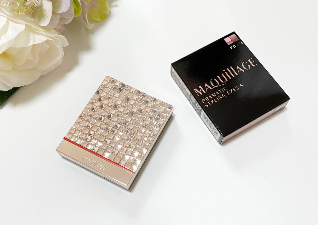 ドラマティックスタイリングアイズＳ/マキアージュ/アイシャドウパレットを使ったクチコミ（1枚目）