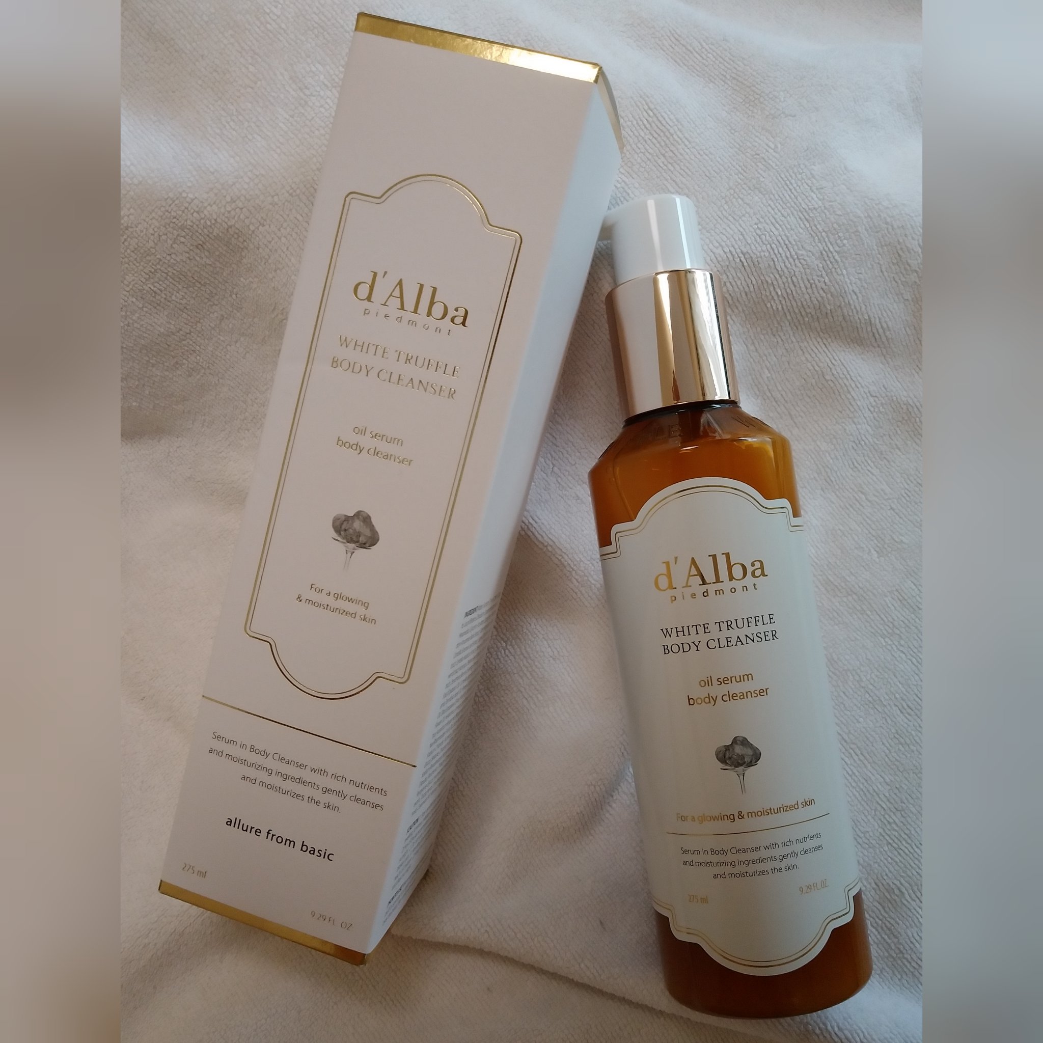 ホワイトトリュフオイルセラムボディクレンザー/ダルバ/インバスケアを使ったクチコミ（1枚目）
