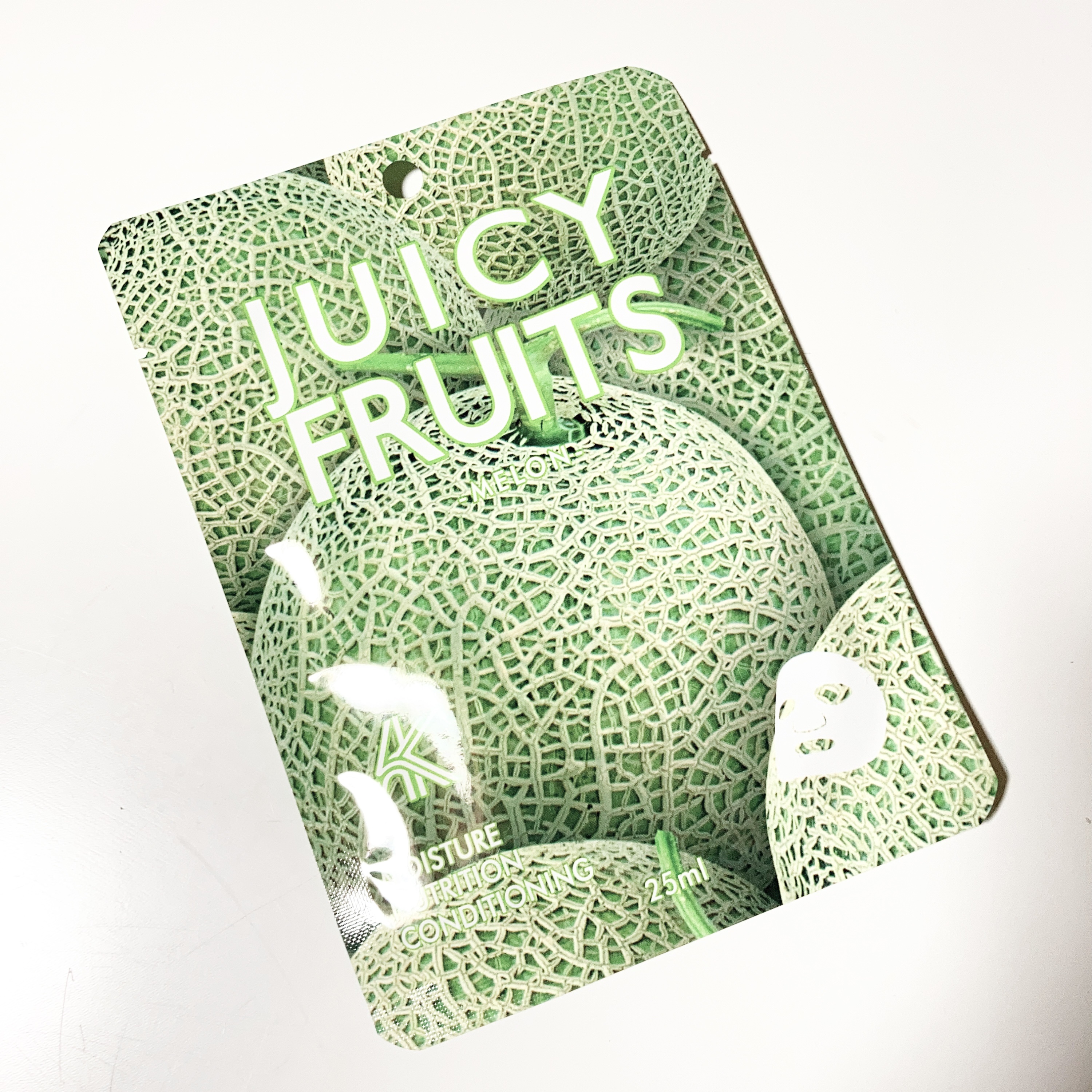 ASAHISHOJI JUICY FRUITS FACIAL ESSENCE MASK MELON