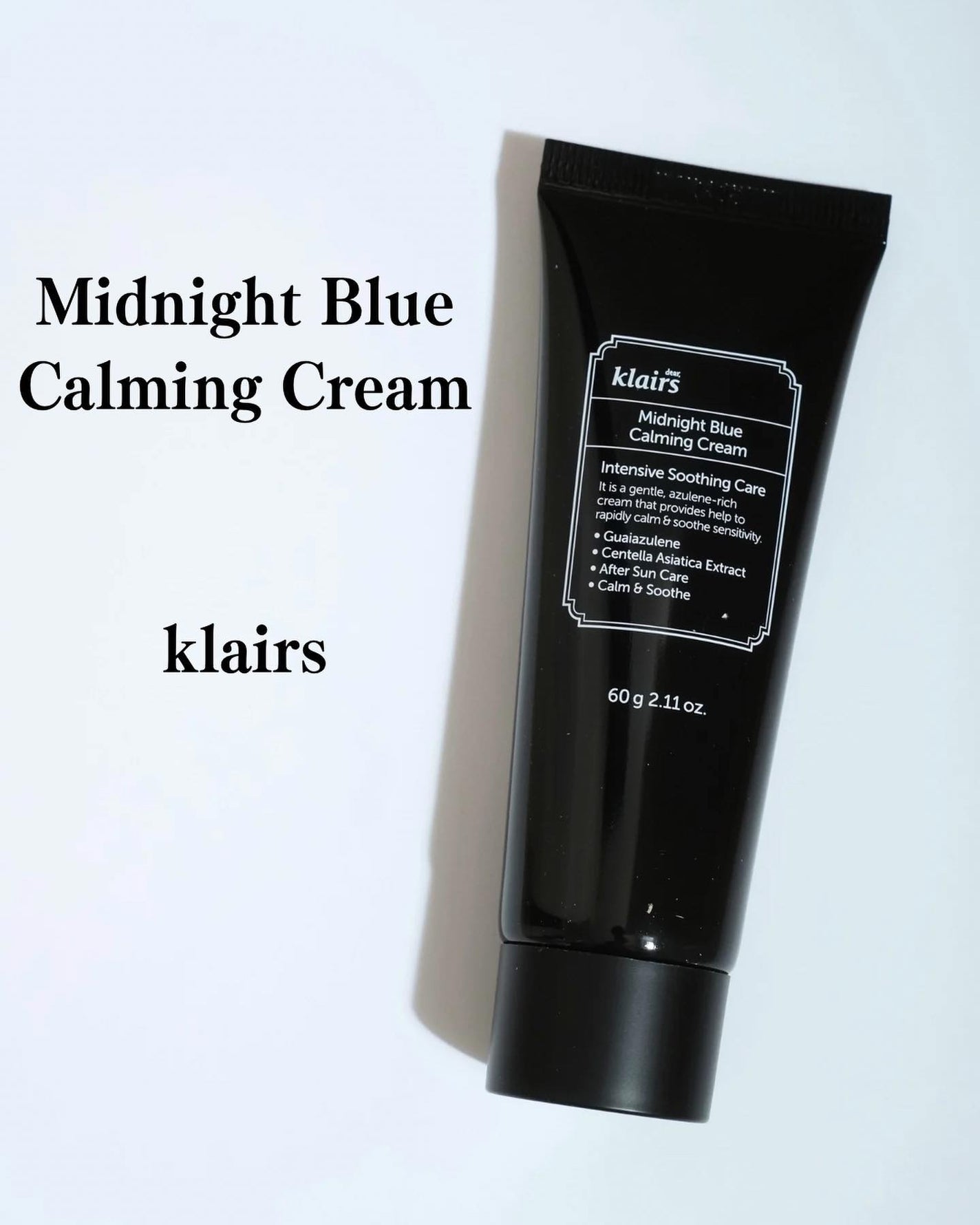 ミッドナイトブルーカーミングクリーム/Klairs/フェイスクリームを使ったクチコミ(1枚目)