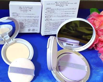 パーフェクティング シルキーフィット カバー クッション ファンデーション/VDL/クッションファンデーションを使ったクチコミ(5枚目)