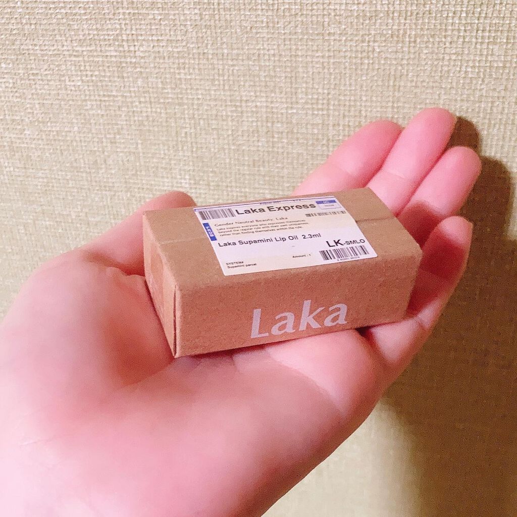 スーパーミニオイルリップ/Laka/リップケアを使ったクチコミ(2枚目)