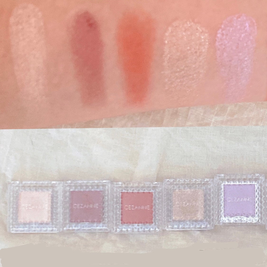 シングルカラーアイシャドウ/CEZANNE/単色アイシャドウを使ったクチコミ(2枚目)